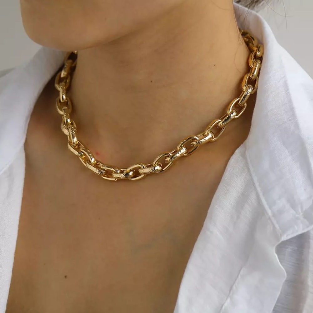 New 18k gold plated necklace - Picture 1 of 1